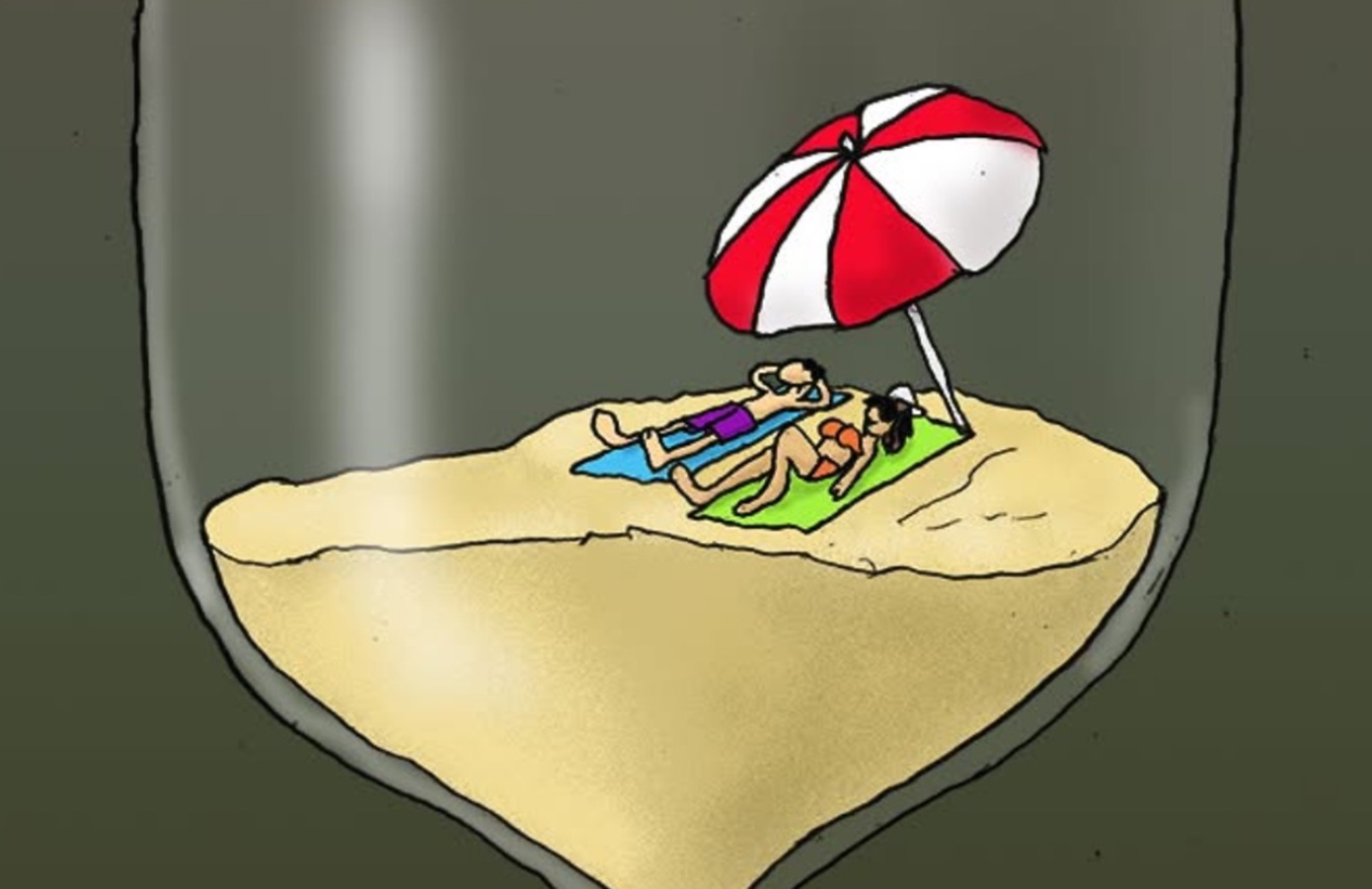 Η πρωινή ευχή του Αρκά με μια καλοκαιρινή… κλεψύδρα