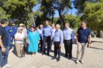 Άσκηση ετοιμότητας για την αντιμετώπιση πυρκαγιάς στο Αρχαίο Θέατρο Επιδαύρου με τη συμμετοχή Μενδώνη και Κεφαλογιάννη