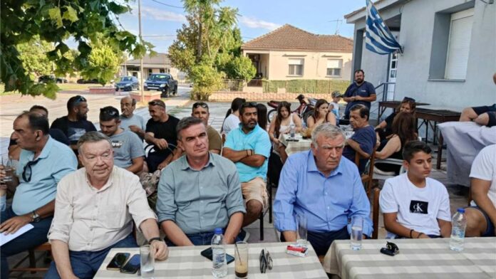 Θεσσαλία: Ο Αντιπεριφερειάρχης Πρωτογενούς Τομέα στη συγκέντρωση διαμαρτυρίας του Ελευθερίου