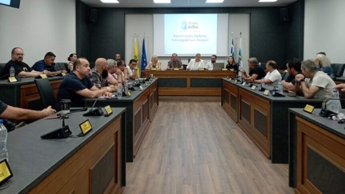 Δ. Δέλτα: Αρχική συζήτηση για τον Κανονισμό Αξιοποίησης Κοινοχρήστων Χώρων