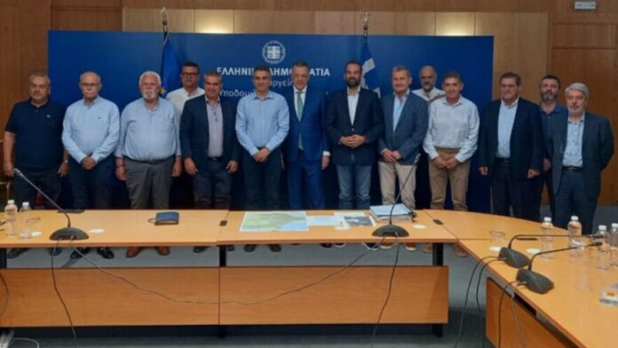 Σύσκεψη X. Δήμα με φορείς πριν την παράδοση του Αυτοκινητοδρόμου Πάτρα-Πύργος