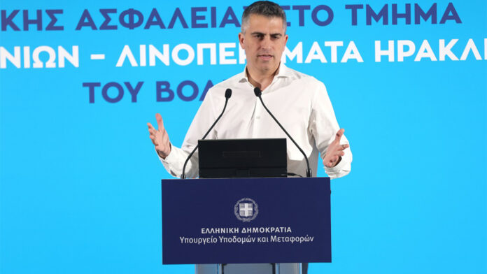Χρίστος Δήμας: Από σήμερα αρχίζει η εκτέλεση έργων οδικής ασφάλειας στον Βόρειο Οδικό Άξονα Κρήτης