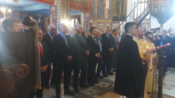Λαμπρή Πολυαρχιερατική Λειτουργία για τον εορτασμό της Αγίας Κυριακής στη Δημητσάνα
