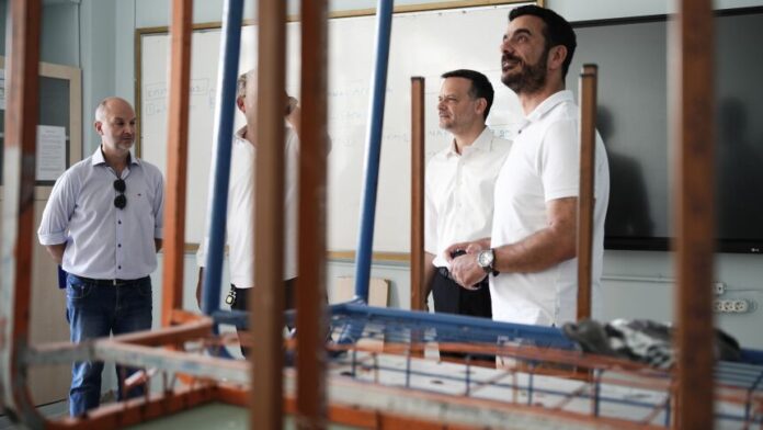 Χ. Δούκας: «Πάνω από 70 σχολεία θα είναι έτοιμα μέχρι το τέλος του καλοκαιριού»