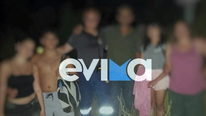 Συναρπαστική διάσωση πέντε ατόμων εγκλωβισμένων κοντά σε καταρράκτη στην Εύβοια – Η επιχείρηση σωτηρίας