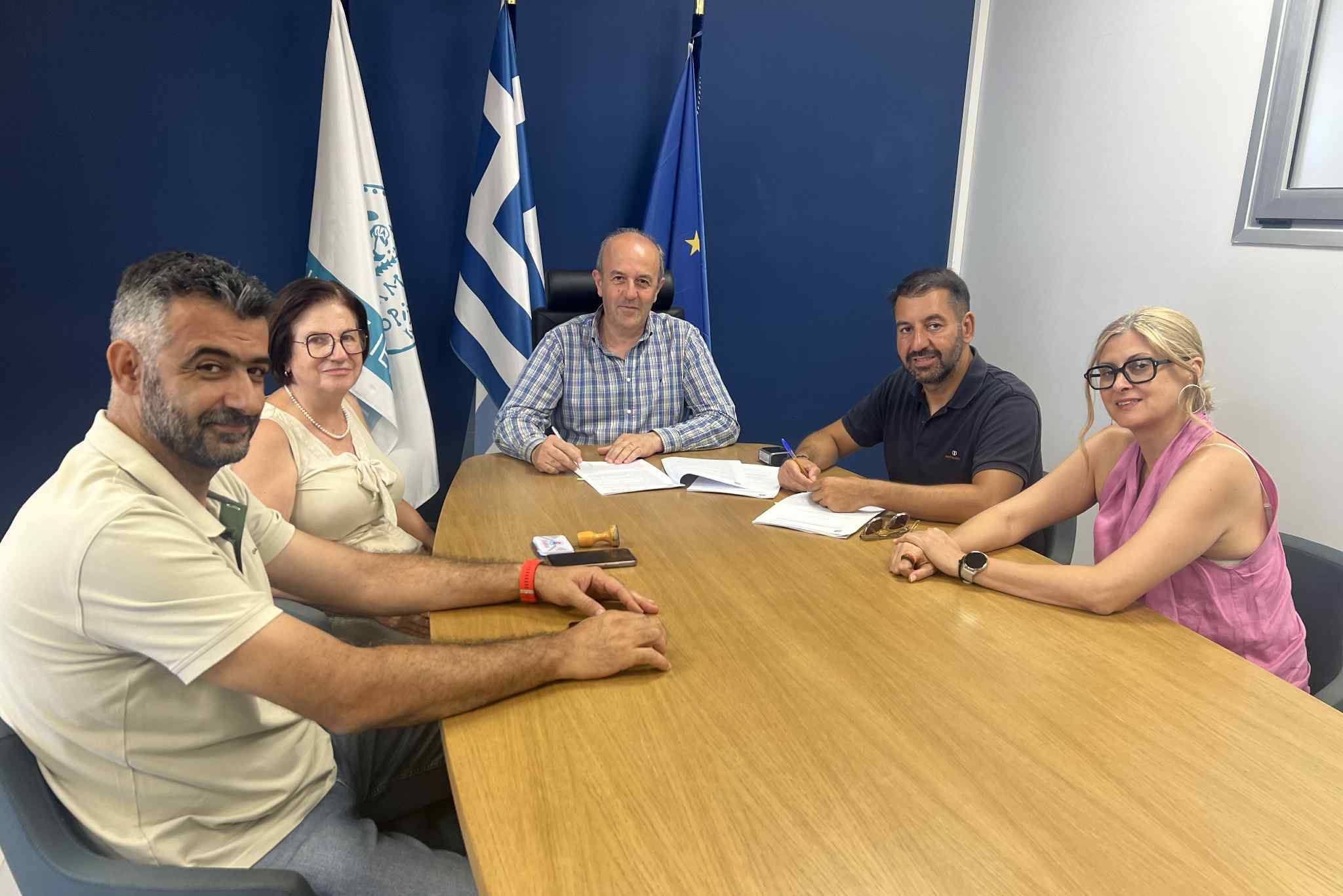 Δ.Ιεράπετρας: Συμφωνία με ΔΑΙΔΑΛΟΣ Α.Ε. για τεχνική ενίσχυση ενταγμένων έργων