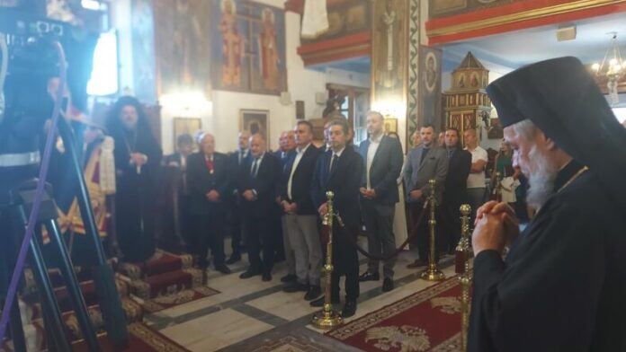 Περιφέρεια Αττικής πανηγυρικός Εσπερινός στη Δημητσάνα για τη γιορτή της Αγίας Κυριακής