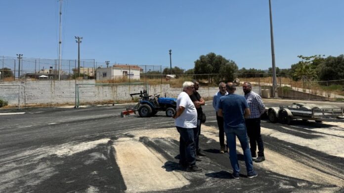 Δ. Χανίων: Ανανεώσεις στα Γήπεδα της Μοναχής Ελιάς ύστερα από 25 χρόνια