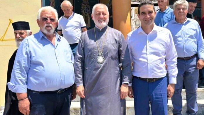 Συνάντηση Δημάρχου Ήλιδας με τον Αρχιεπίσκοπο των ΗΠΑ