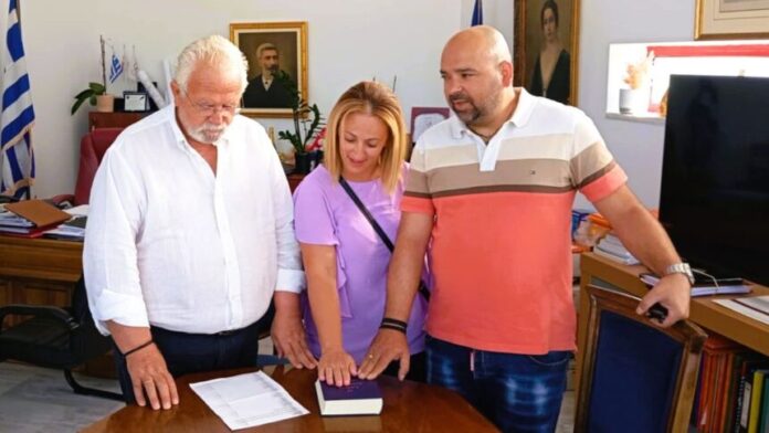 Ενθουσιώδης ορκωμοσία 4 νέων υπαλλήλων στον Δήμο Ήλιδας