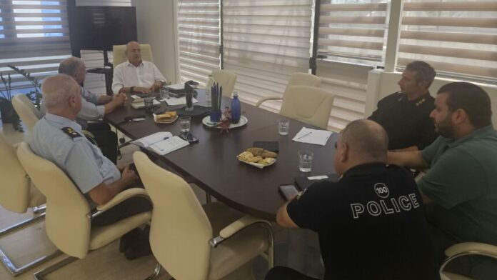 Σύσκεψη Δημάρχου Ηρακλείου Αττικής με αξιωματούχους της ΕΛ.ΑΣ.