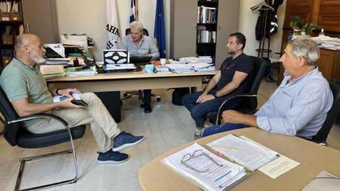 Ο Δήμαρχος Ηρακλείου Κρήτης εντείνει τις συναντήσεις με φορείς της πόλης