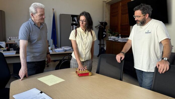 Επίσημη ανάληψη καθηκόντων νέας μόνιμης υπαλλήλου στον Δήμο Ηρακλείου Κρήτης