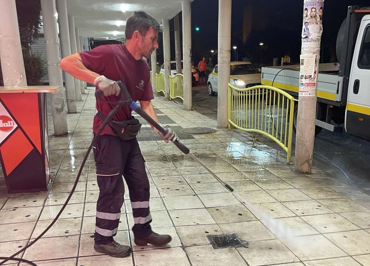 Καινοτόμα πλυστικά συστήματα στον Δήμο Καλαμαριάς