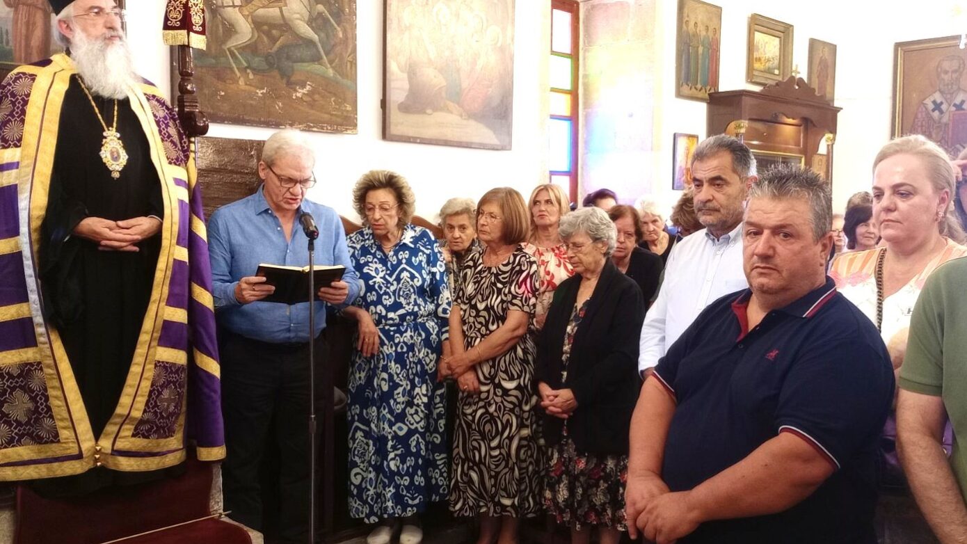 Ο Δήμαρχος Ηρακλείου Αλέξης Καλοκαιρινός στην πανήγυρη του Προφήτη Ηλία