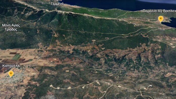 Περιφέρεια Στερεάς Ελλάδας Συμφωνία για ασφαλτόστρωση του δρόμου Καπαρελλίου-Παραλίας Αγ. Βασιλείου