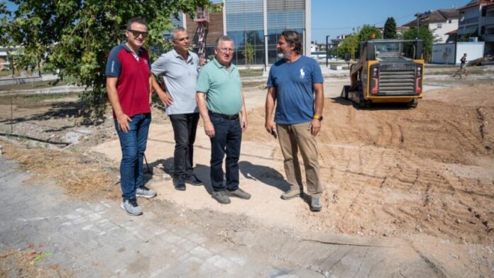 Άρχισε η εκτεταμένη αστική αναμόρφωση στην είσοδο της Κατερίνης