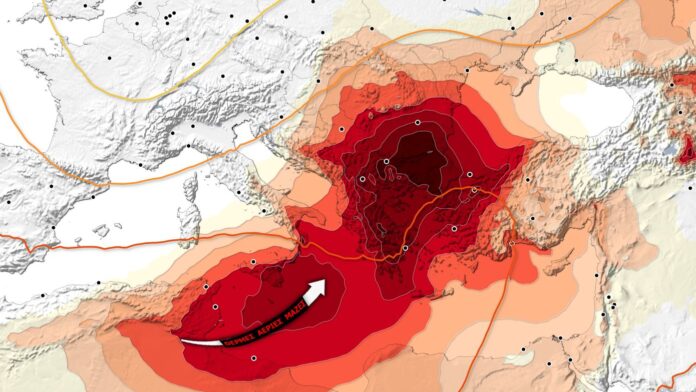 Meteo: Έρχεται έντονο κύμα καύσωνα με θερμοκρασίες έως 44°C από Δευτέρα μέχρι Παρασκευή