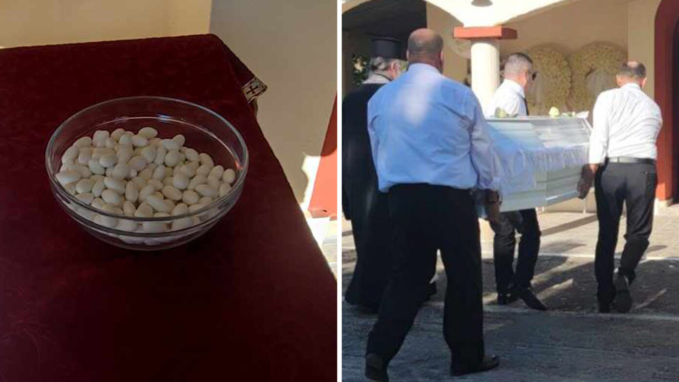 Δυστύχημα στο Αγρίνιο: Συγκίνηση στην κηδεία του 21χρονου Θανάση – Με κουφέτα και λευκά άνθη το τελευταίο «αντίο»