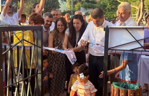 Άνοιξε η πλήρως ανανεωμένη παιδική χαρά στο Καστρί