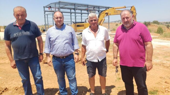 Προχωρά η ανέγερση μονάδας επεξεργασίας λυματολάσπης στο Κιλκίς