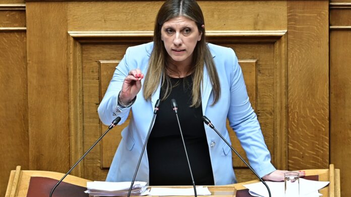Ζωή Κωνσταντοπούλου: «Καραμπινάτη συγκάλυψη το σκάνδαλο του ΟΠΕΚΕΠΕ»