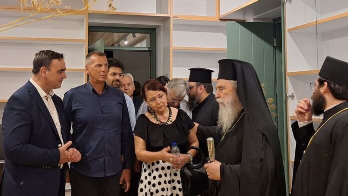 Ο Αντιπ. Λακωνίας στην έναρξη του «Κέντρου Πολιτισμού και Μνήμης Καρυών»