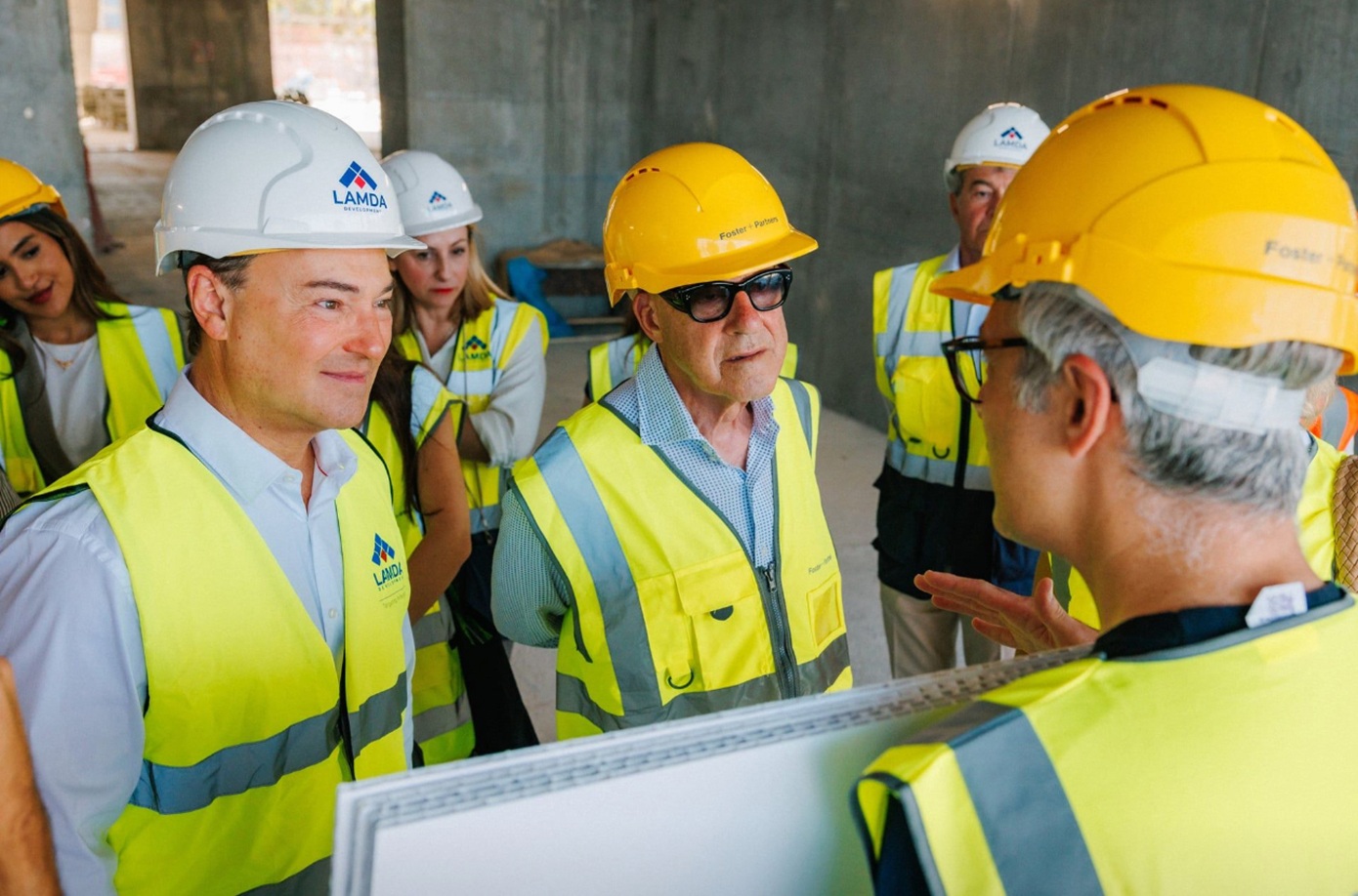 LAMDA Development: Ο διάσημος αρχιτέκτονας Foster στο Ελληνικό – Επίσκεψη στην Αθήνα