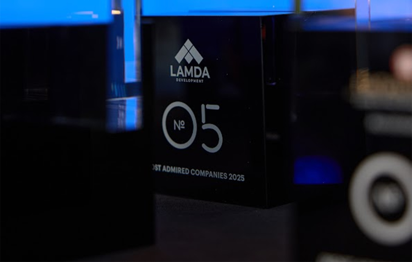 Η Lamda Development ανάμεσα στις 20 κορυφαίες εταιρείες στην Ελλάδα