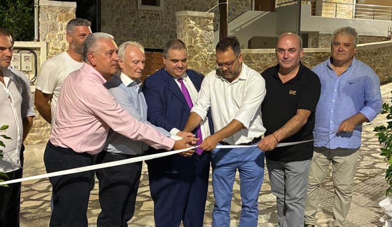 Ανανεωμένη όψη στο Λυγουριό με τη βοήθεια της Περιφέρειας Πελοποννήσου