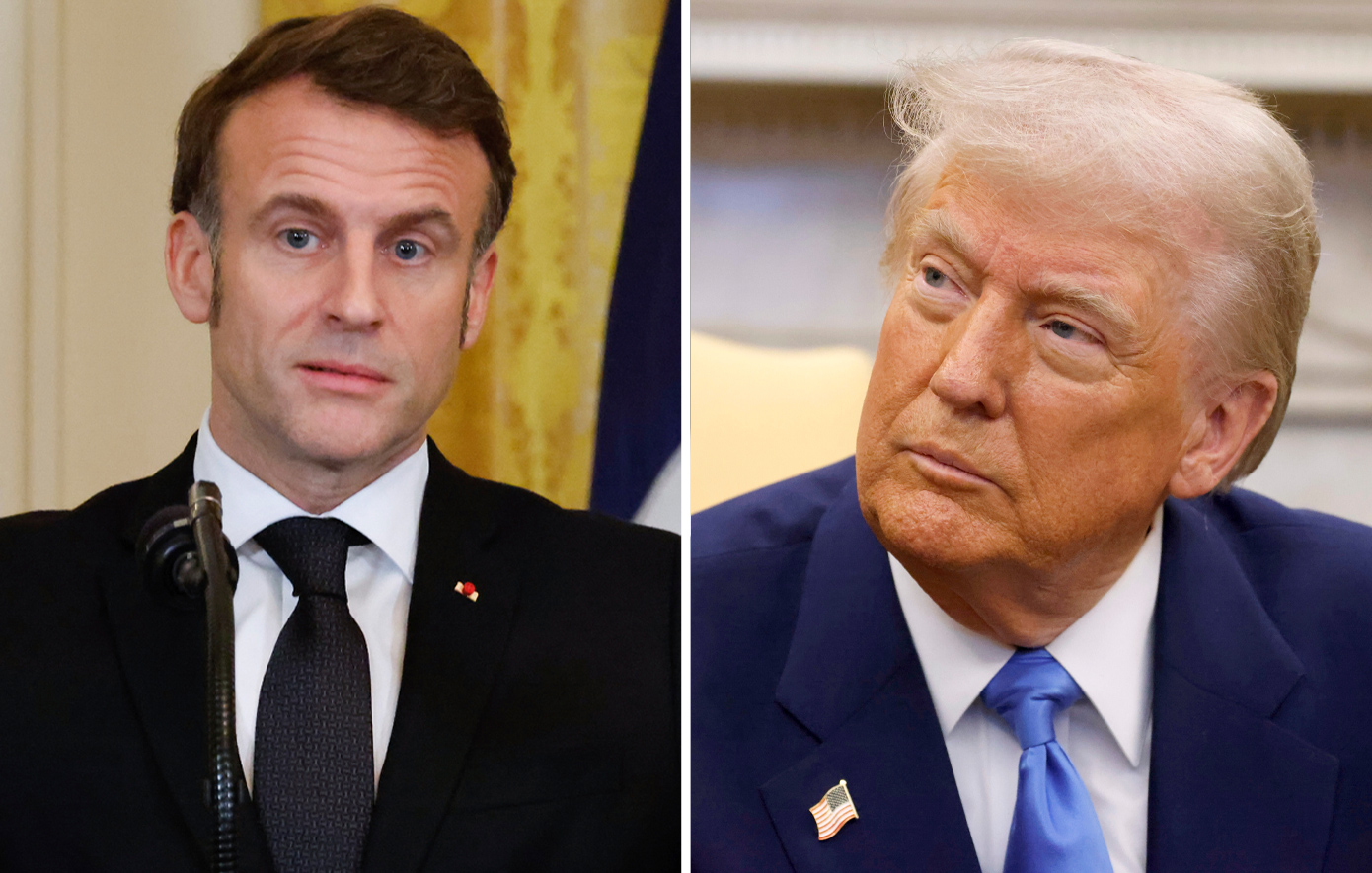 Ο Μακρόν καταδικάζει τους νέους δασμούς Τραμπ και καλεί την ΕΕ να προστατεύσει τα συμφέροντά της.