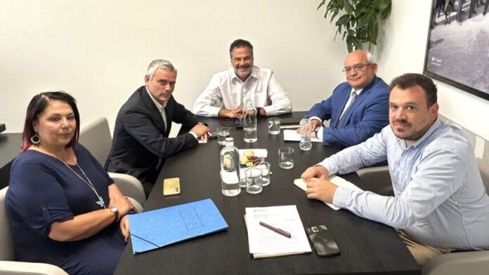 Σύσκεψη αντιπροσώπων του Δήμου Αμαρουσίου με τον Διευθυντή της ΕΥΔΑΠ