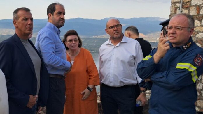 Ο Δήμαρχος Σπάρτης συμμετέχει στην άσκηση «Περίβλεπτος 2025» στον Μυστρά