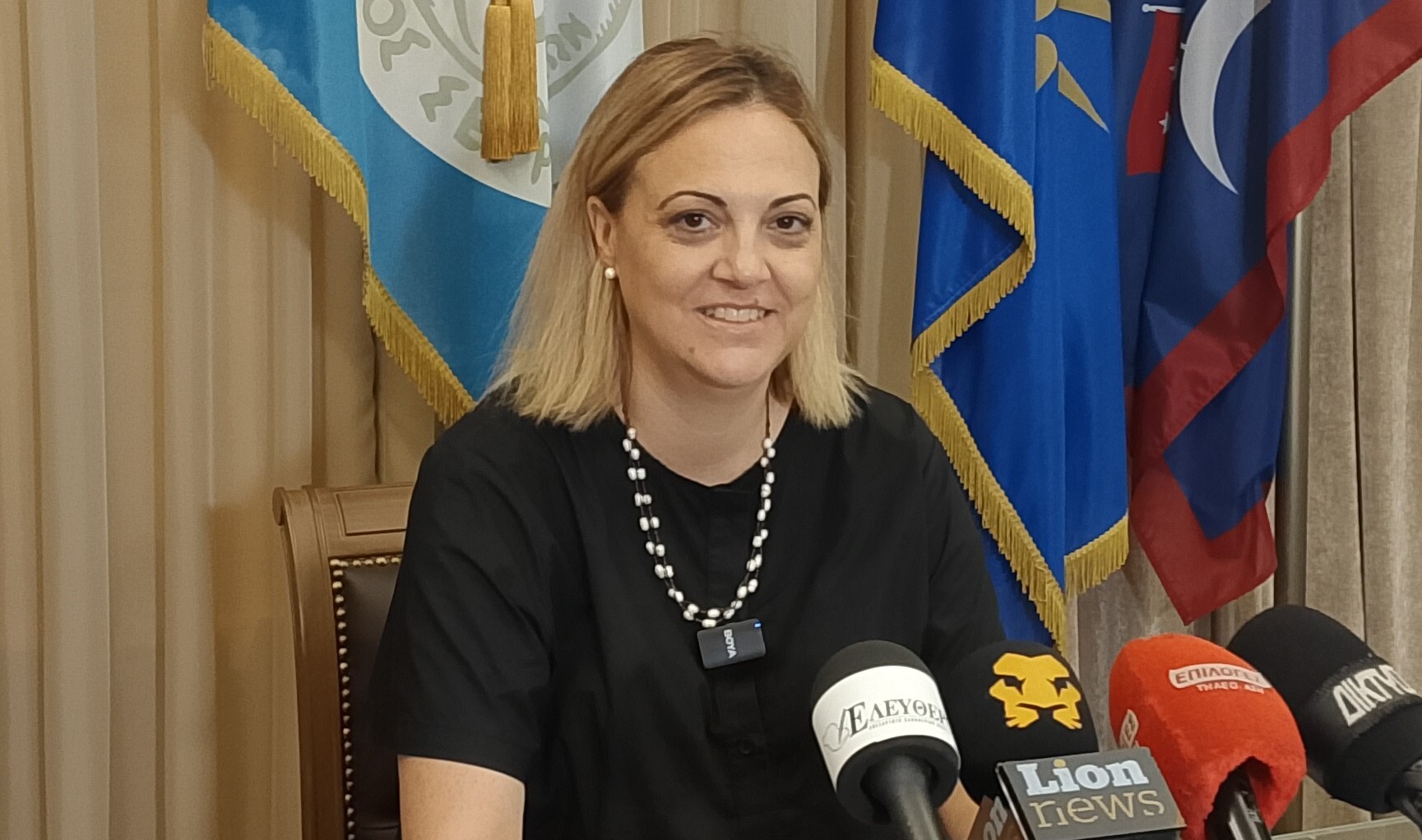 Β. Μητλιάγκα: «Μαζί συνεχίζουμε να παλεύουμε για τον τόπο μας»