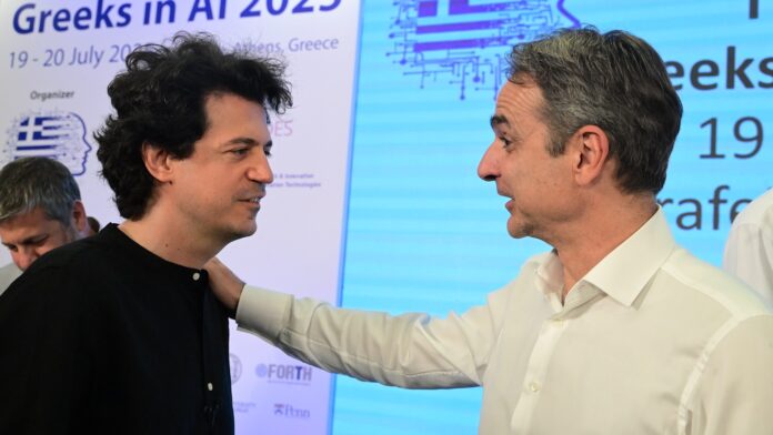 Κυριάκος Μητσοτάκης: «Ας εξετάσουμε πώς η ΑΙ μπορεί να βελτιώσει τη διακυβέρνηση»