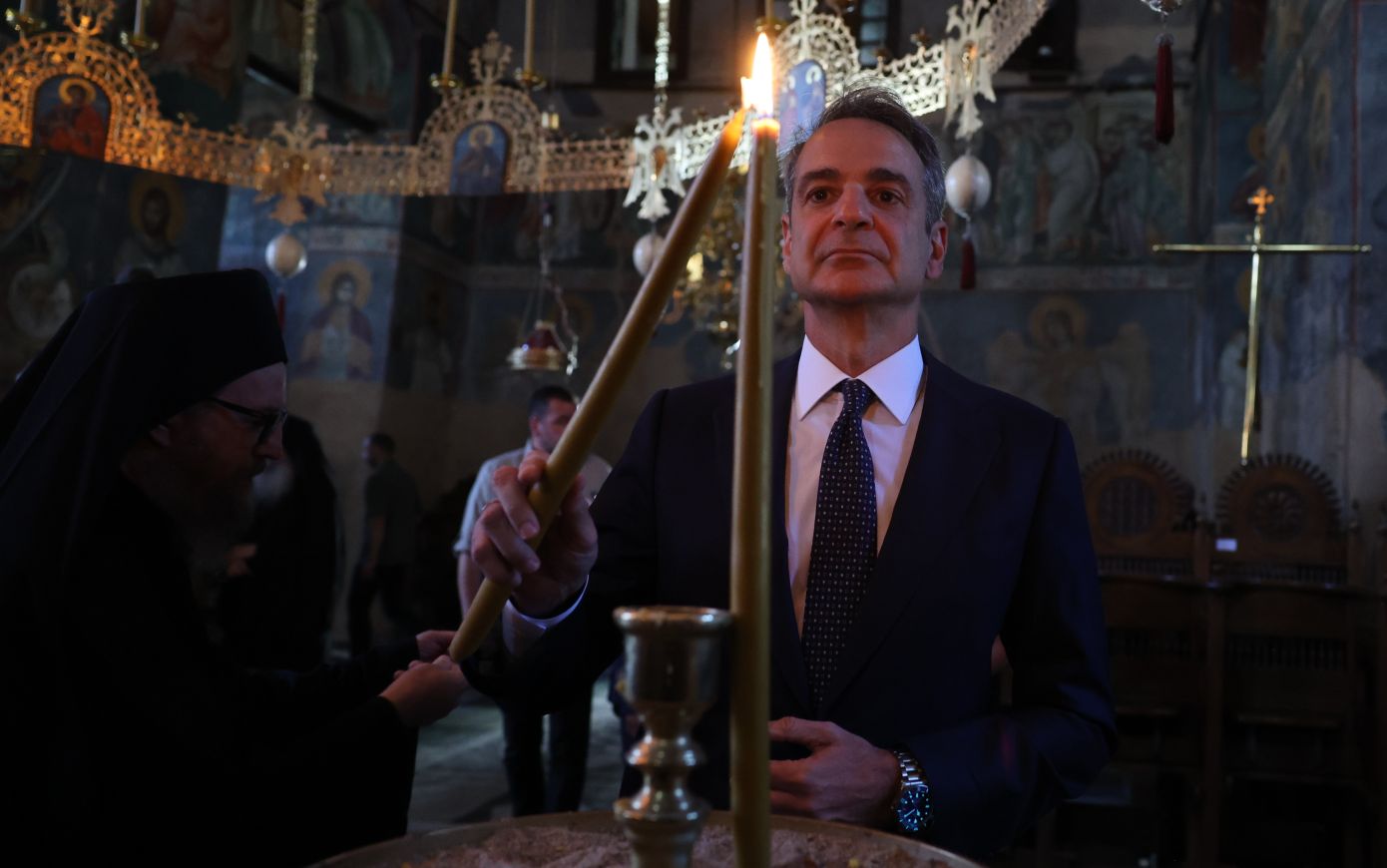 Μητσοτάκης: Πυξίδα το Άγιο Όρος σε έναν κόσμο που χάνει τον προσανατολισμό του – Ιστορική στήριξη από την πολιτεία με 100 εκατ. ευρώ