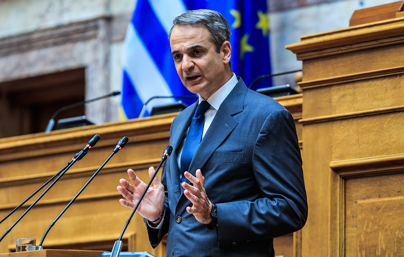 Απευθείας η ομιλία Μητσοτάκη στη Βουλή για τον ΟΠΕΚΕΠΕ