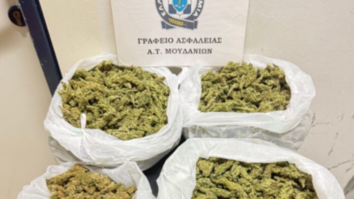 Σύλληψη οδηγού με πάνω από 1,5 κιλό κάνναβης στη Χαλκιδική