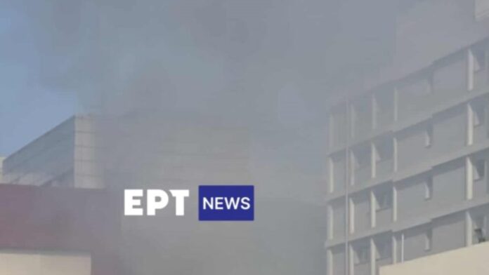 Πυρκαγιά ξέσπασε στο υπόγειο του Νοσοκομείου «Άγιος Ανδρέας» στην Πάτρα