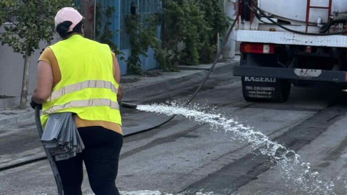 Εξωραϊσμός κοινόχρηστων χώρων στον Δήμο Νίκαιας-Αγ. Ι. Ρέντη