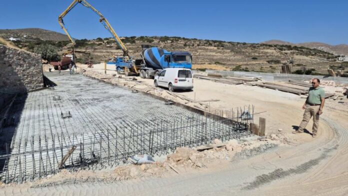 Επίσκεψη Δημάρχου Πάρου στα «Πράσινα Σημεία» Έργων