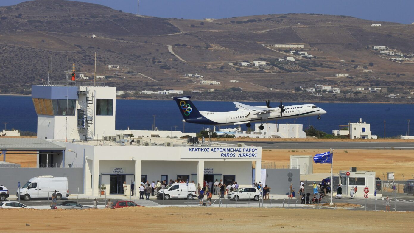 Καθυστερούν τα έργα στο αεροδρόμιο Πάρου – Έλλειψη υλικών!