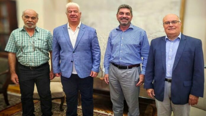 Σύσκεψη Περιφερειάρχη Ιονίων Νήσων με τον Πρόεδρο του ΕΛ.ΚΕ.Θ.Ε.