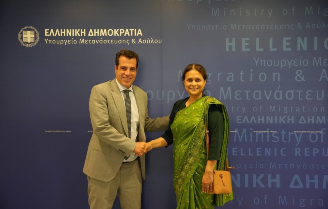 Συνάντηση Πλεύρη με την πρέσβειρα του Μπανγκλαντές – Ενίσχυση της συνεργασίας για τις επιστροφές μεταναστών