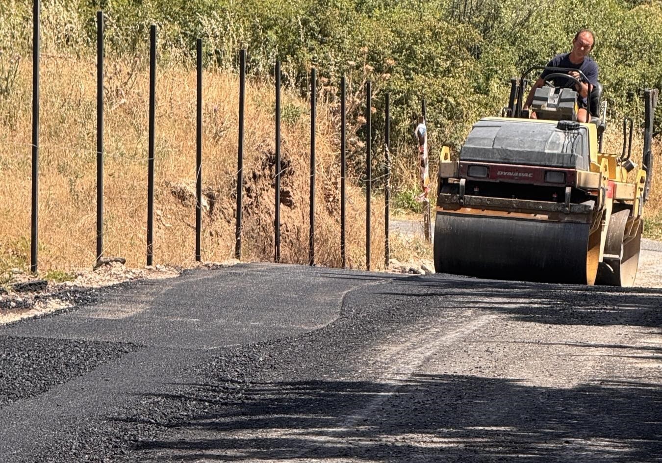 Ολοκλήρωση διάνοιξης δρόμου προς το Κλειστό Γυμναστήριο Πολυγύρου