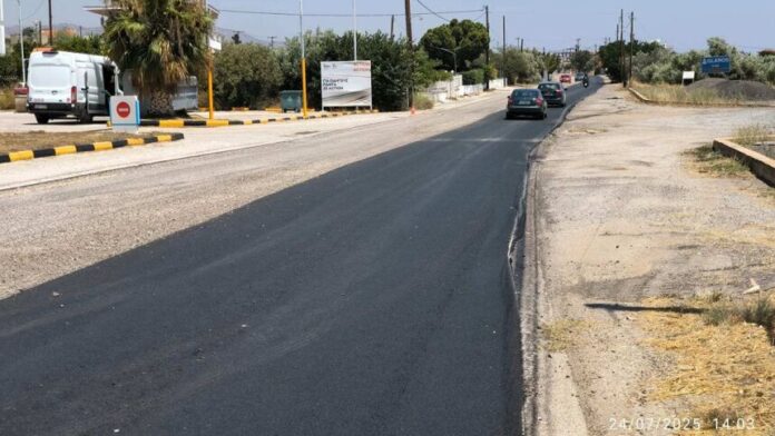 Περιφέρεια Αττικής: Παρέμβαση Π. Πελοποννήσου σε κομμάτι της Παλαιάς Ε.Ο. Κορίνθου-Άγ. Θεοδώρων