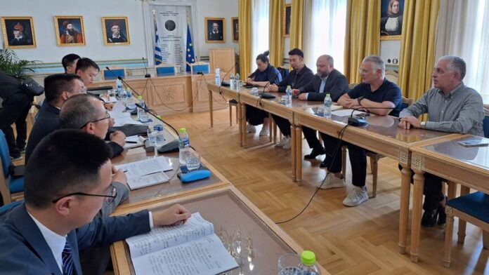 Αποστολή από την Επαρχία Γκουιζού της Κίνας στην Περιφέρεια Πελοποννήσου