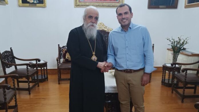 Συνάντηση Αντιδημάρχου Πύργου με τον Σεβασμιότατο Μητροπολίτη Ηλείας