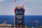Ο Riviera Tower στα μισά: Ο ουρανοξύστης του Ελληνικού φτάνει τα 113 μέτρα