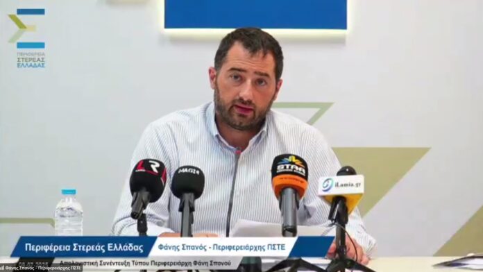Φάνης Σπανός: Επιδιώκω να με θυμούνται ως τον Περιφερειάρχη που κράτησε τους νέους στον τόπο τους